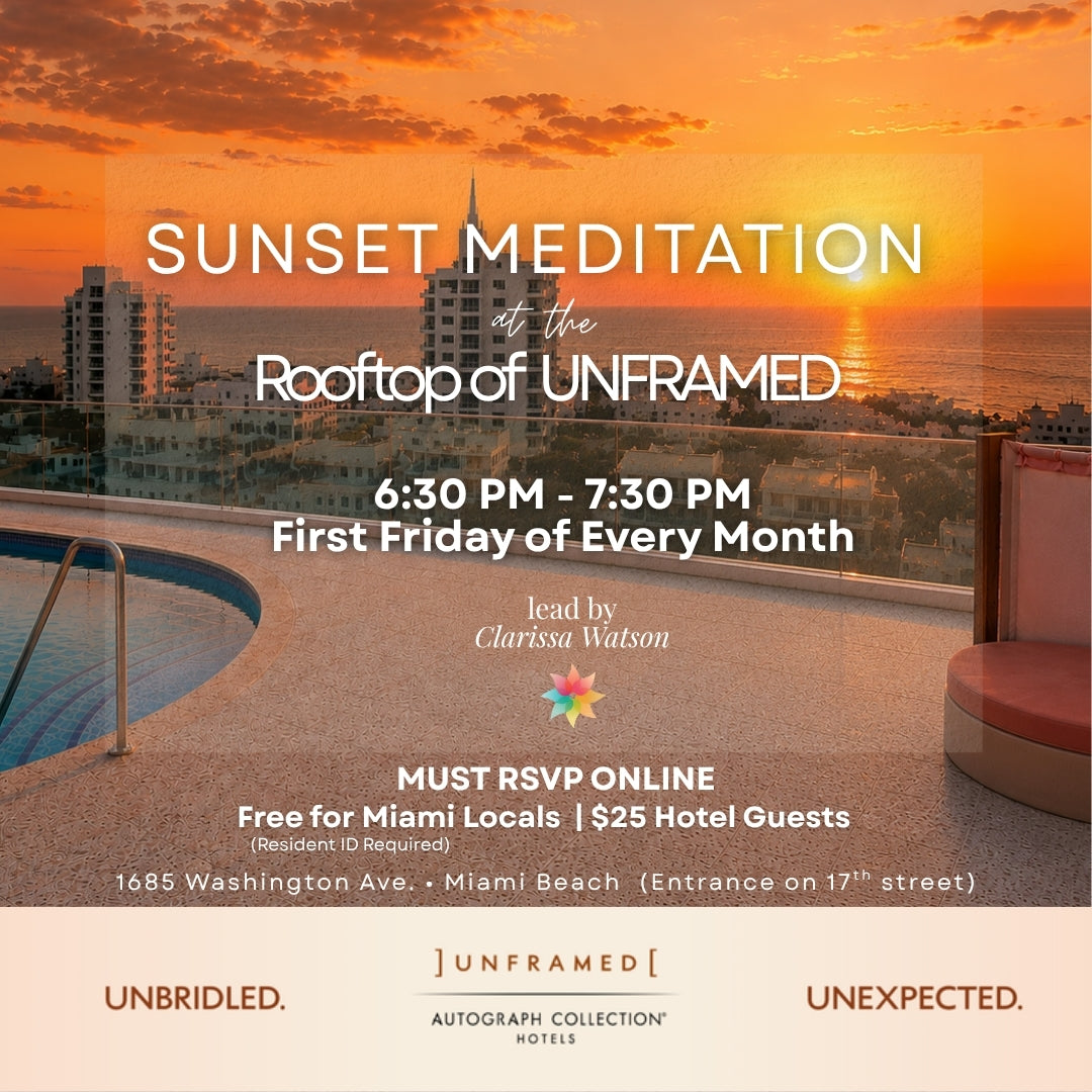 Sunset Meditation at The Rooftop of UNFRAMED