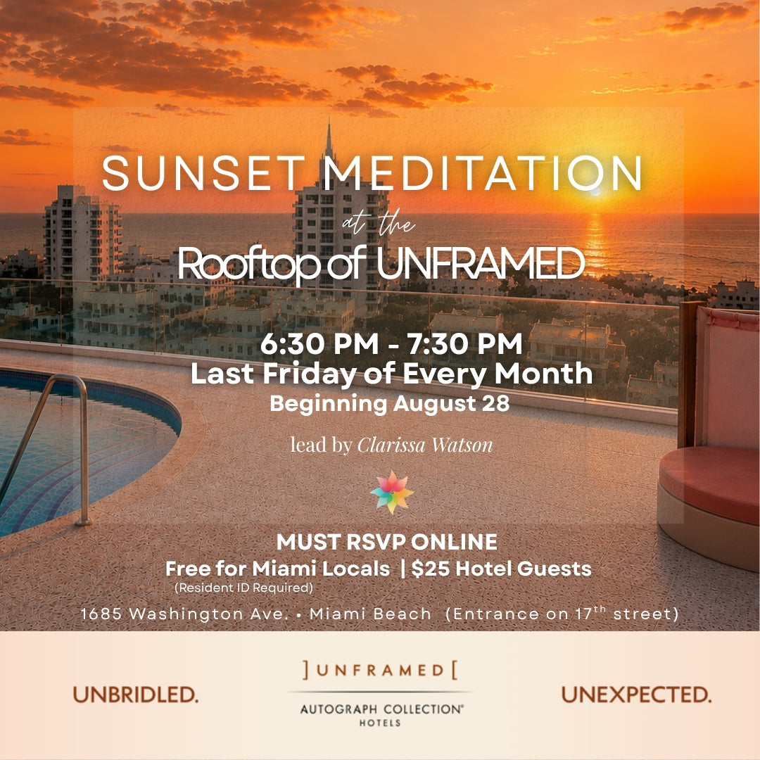 Sunset Meditation at The Rooftop of UNFRAMED