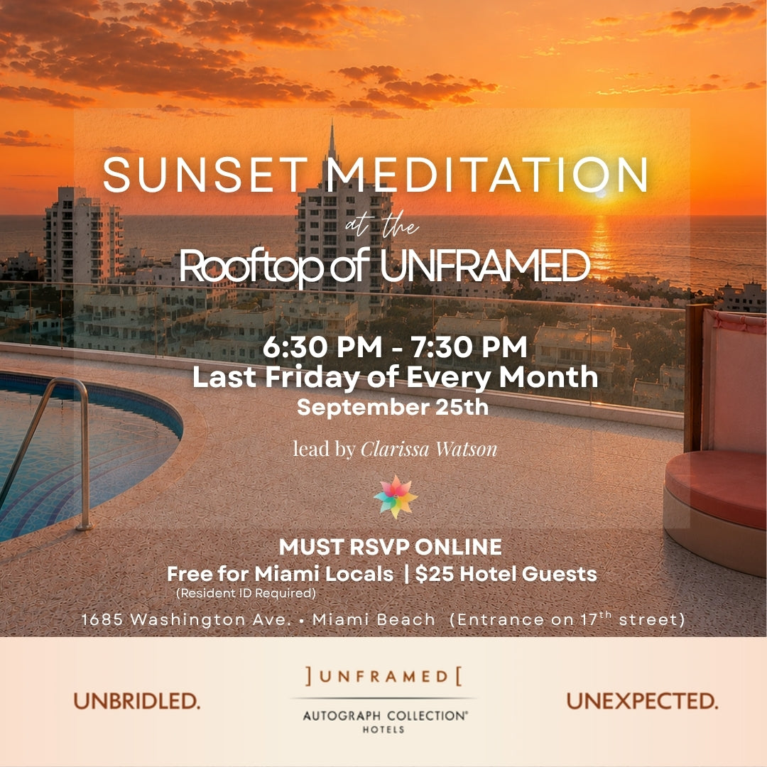 Sunset Meditation at The Rooftop of UNFRAMED