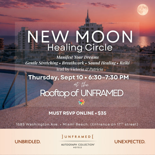 New Moon Healing Circle at The Rooftop of UNFRAMED