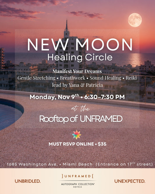 New Moon Healing Circle at The Rooftop of UNFRAMED