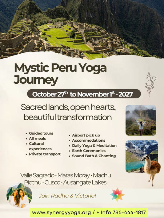 Mystic Peru Yoga Journey - October 27th to November 1st- 2027