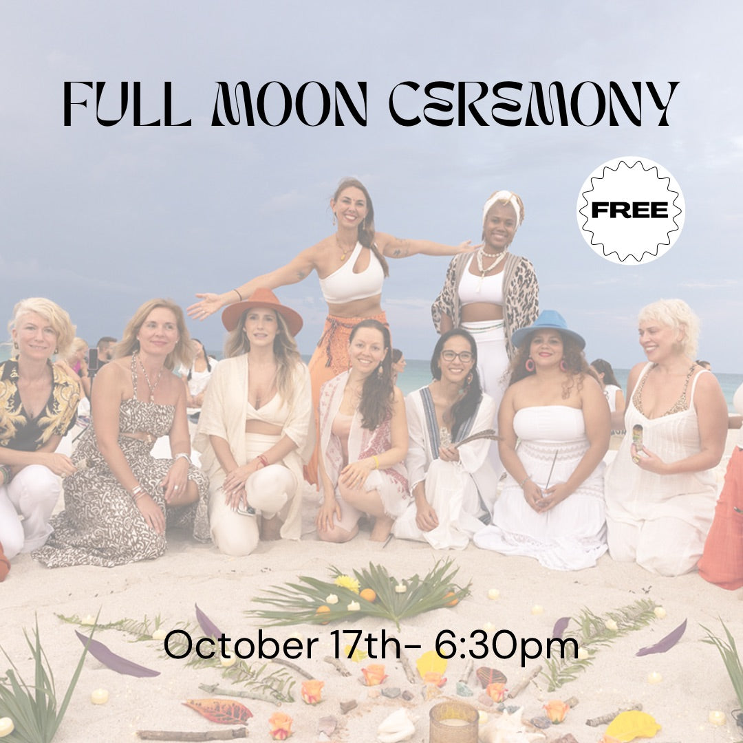 FREE Full Moon Yoga & Ceremony- South Pointe Beach - October 17th- 6:30pm