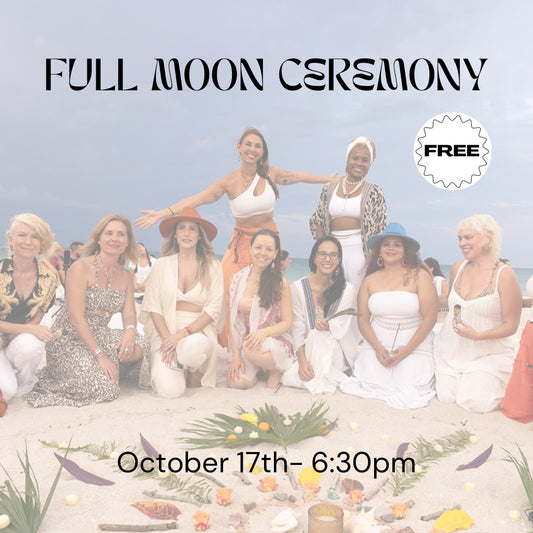 FREE Full Moon Yoga & Ceremony- South Pointe Beach - October 17th- 6:30pm