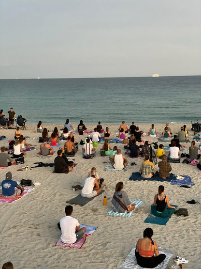 FREE Full Moon Yoga & Ceremony South Pointe Beach February 12th @5pm