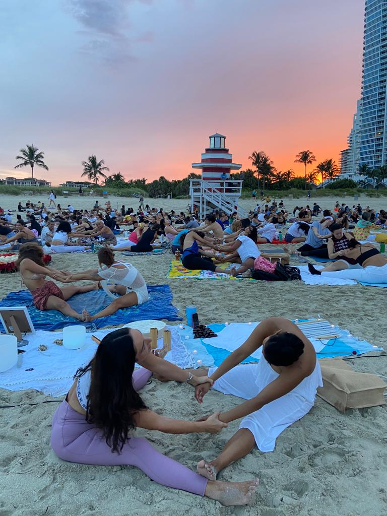 FREE Full Moon Yoga & Ceremony- South Pointe Beach - October 17th- 6:30pm