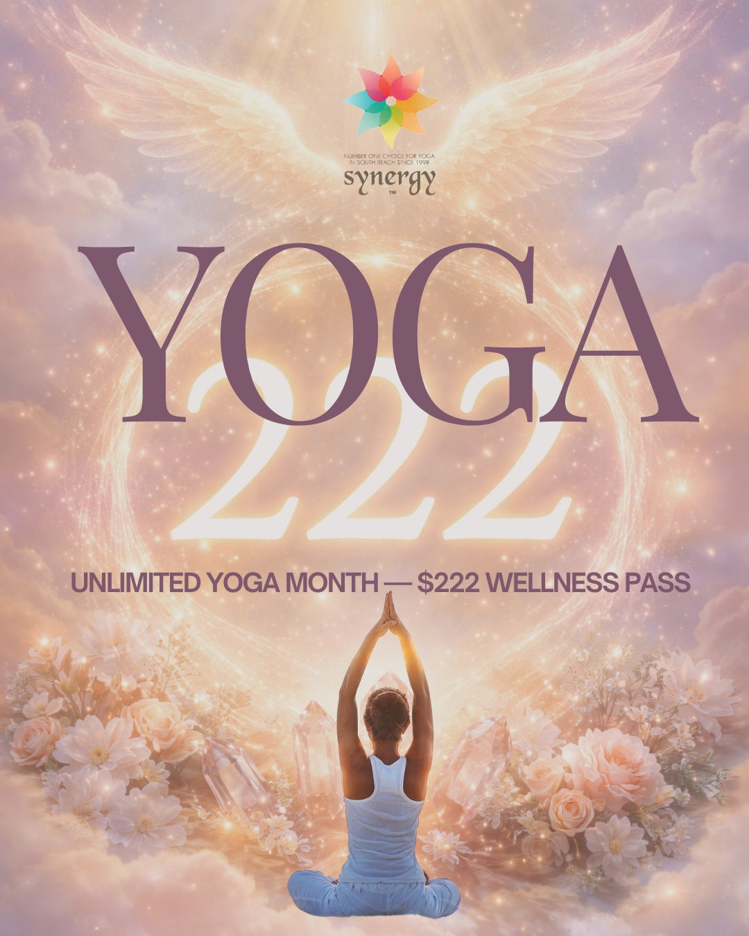 Unlimited Yoga Month — $222 Wellness Pass