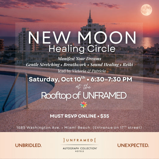 New Moon Healing Circle at The Rooftop of UNFRAMED
