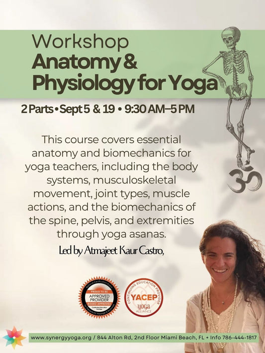 Anatomy & Physiology open for all | 2 Parts • Sept 5 & 19 • 9:30 AM–5 PM