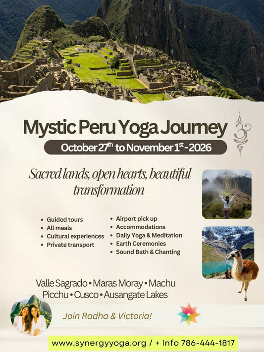 Mystic Peru Yoga Journey - October 27th to November 1st- 2026