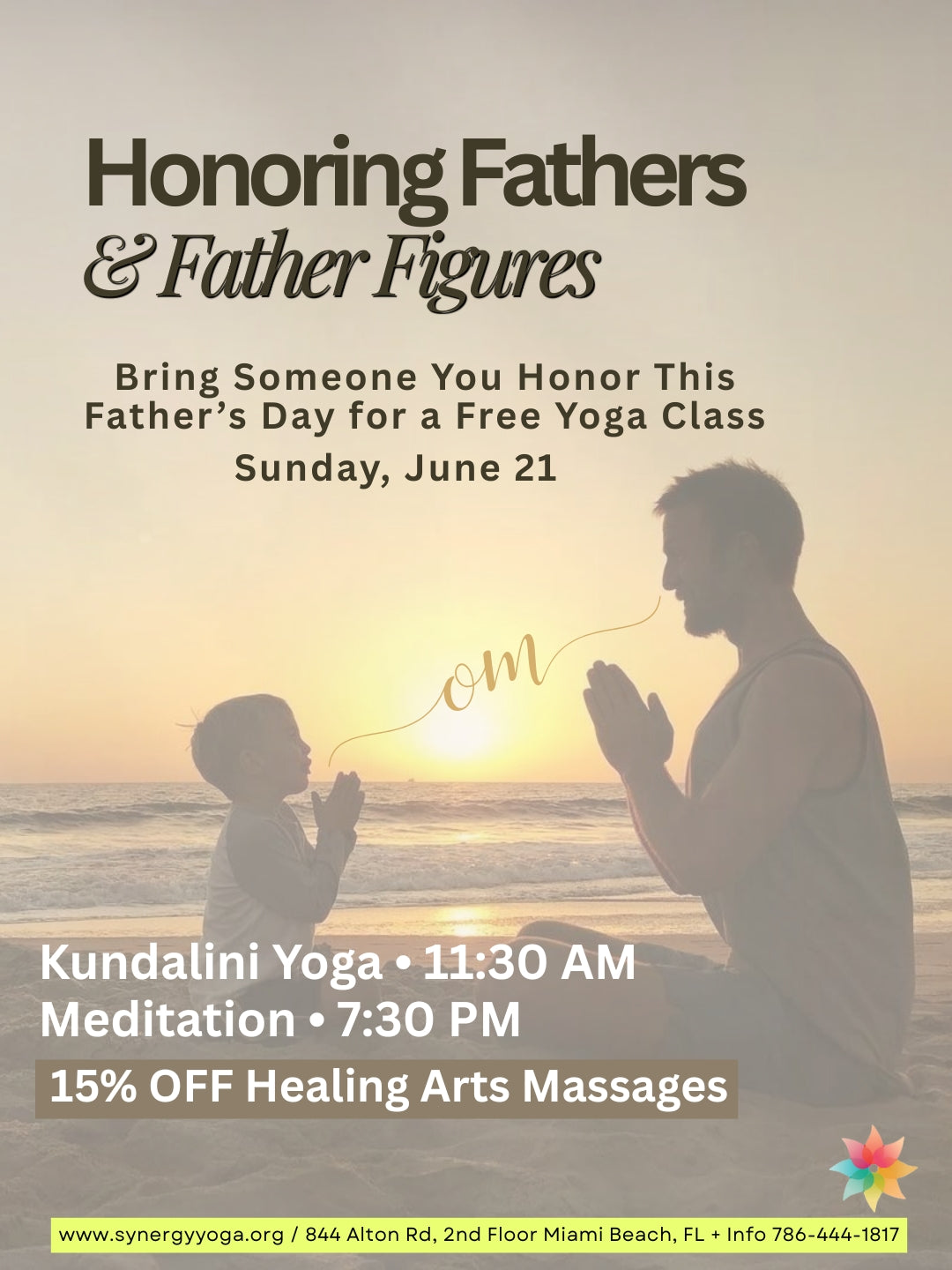 Father’s Day Community Class | Bring Someone You Honor for Free