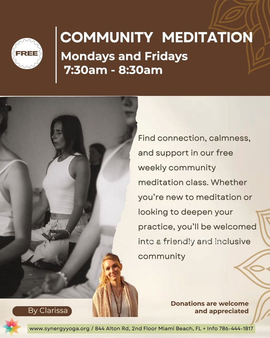 Community Meditation - Free!