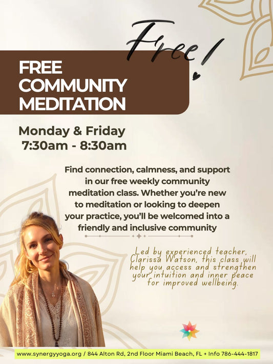 Community Meditation - Free!