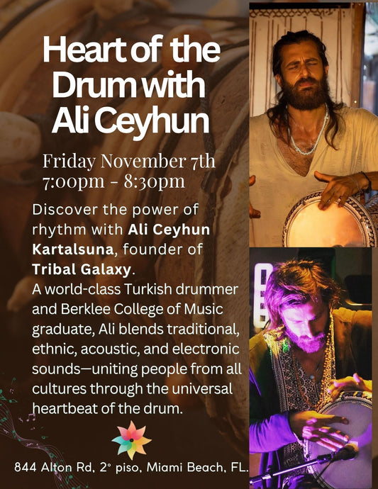 Heart of the Drum with Ali Ceyhun - Friday November 7th - 7:00pm - 8:30pm