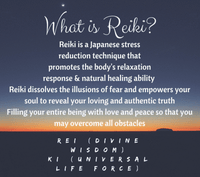 Reiki Certification Levels I & II - June 8th & 9th